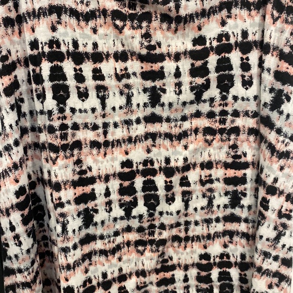 Pink black grey and white maxi skirt - Picture 2 of 2